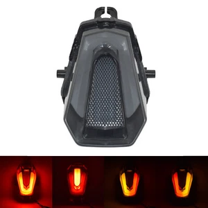 E-Mark Smoke LED Integrated Taillight Turn Signal For SUZUKI GSX-R1000 2017-2023 - Picture 1 of 11