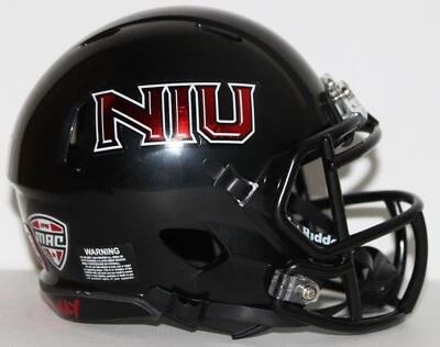 2023 NIU Northern Illinois Huskies Custom Riddell Mini Helmet vs Nebraska - Image 1 of 3