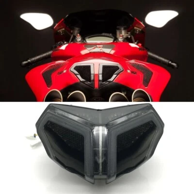 尾灯转向信号集成 LED 适用于 DUCATI 848 EVO 1098/R/S 1198/S/R/SP — 第 1/4 张图片