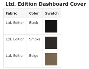 Ltd Edition Dash Cover for Toyota Coralla Custom DashBoard DashMat CoverCraft - Picture 1 of 16