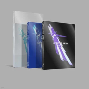 K-POP LE SSERAFIM 4th Mini Album [CRAZY] CD+Book+Lyric+P.Card+Poster+Sticker+etc - Foto 1 di 8