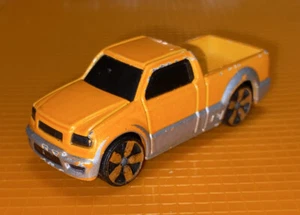 Vintage Maisto PC5G Rare Orange Pickup Truck Rare Original Old Car Silver FreeSh - Picture 1 of 7