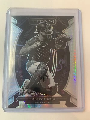 Harry Ford 2023 Panini Titan #D /75 Silver Hyper Holo #10 Seattle RC SSP - Image 1 of 2