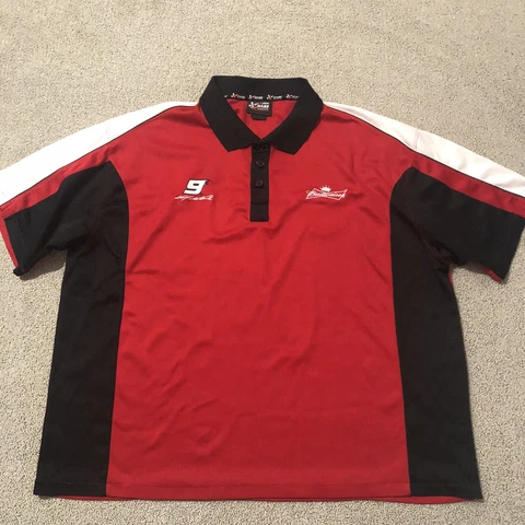 Chase Kasey Kahne NASCAR Polo Shirt Size 3X Red Black Cover