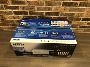 AS IS Epson EcoTank Photo ET-8550 Color Inkjet All-In-One wrong ink 530 Pg count - Picture 1 of 19