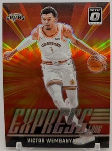 2024-25 Panini Donruss Optic Victor Wembanyama Express Lane Silver Holo Prizm A - Picture 1 of 3