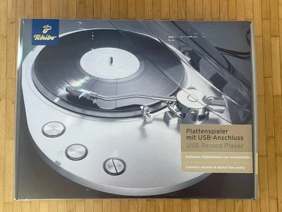 Tchibo Plattenspieler mit USB-Anschluss * Neu * Originalverpackung * - Bild 1 von 4