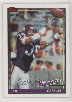 1991 Topps Carl Lee #388 - Image 1 of 2