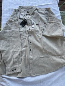 Neu mit Etikett Carhartt langärmliges geknöpftes Hemd Arbeitskleidung S97SND Farbe: Sand Größe 4XL - Bild 1 von 15