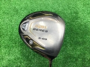 HONMA GOLF BERES S-03 DRIVER 10.5deg Flex-R 2STAR ARMRQ8 49 With H/C F/S - Picture 1 of 6