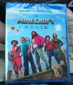 A Minecraft Movie Blu-ray NEW Sealed - Picture 1 of 2