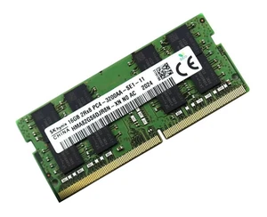 Hynix 16GB 2Rx8 Notebook RAM DDR4 3200 Mhz PC4-3200AA SO DIMM HMA82GS6DJR8N-XN - Bild 1 von 1