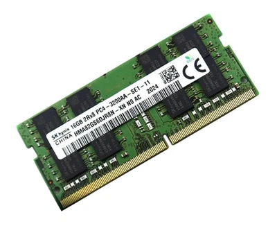 SK HYNIX Hynix 16GB 2Rx8 Notebook RAM DDR4 3200 Mhz PC4-3200AA SO DIMM HMA82GS6DJR8N-XN