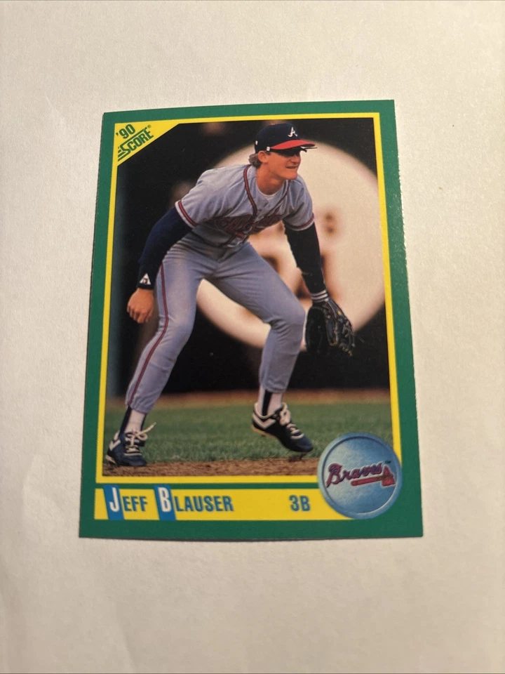 1990 Score - Jeff Blauser #178 Atlanta Braves - Image 1 of 1