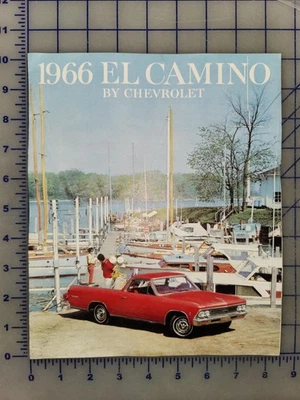 Chevrolet El Camino 1966 carpeta de folletos original Foto 1 de 4