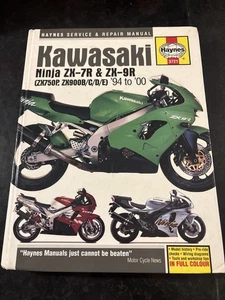 Kawasaki Ninja ZX-7R ZX-9R Haynes Manual 1994-2000 Mark Coombs 2000 USA - Picture 1 of 10
