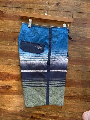 Bañador Salt Life SLX-QD azul, verde boardshorts para hombre nuevo con etiquetas talla 28 Foto 1 de 4