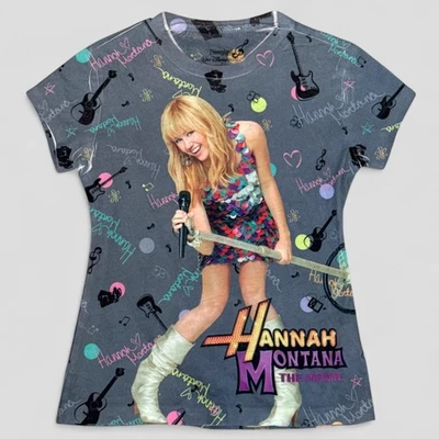 Hannah Montana Movie Shirt Walt Disney Parks Exclusive Y2K Girls Sz XXS - Image 1 of 4