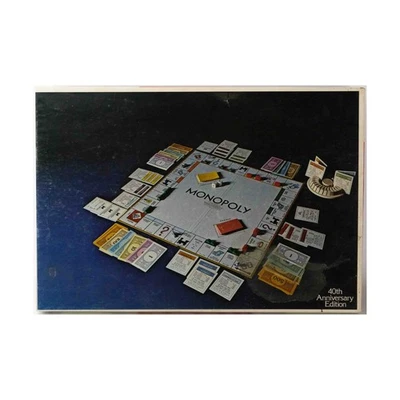 Parker Bros Boardgame Monopoly (40th Anniversary Ed) Box Fair/EX - Image 1 of 2