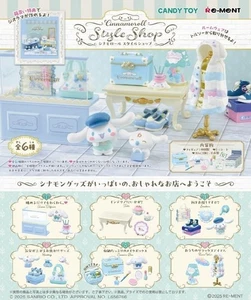 Re-Ment Sanrio Cinnamoroll Estilo Tienda Figura 6 Set CAJA Anime 2025 - Imagen 1 de 2