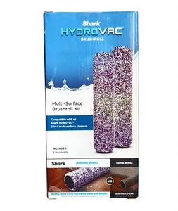 Rollo de cepillo giratorio antimicrobiano Shark Hydrovac WDB2 (paquete de 2) - 3 en 1 - nuevo - Imagen 1 de 9