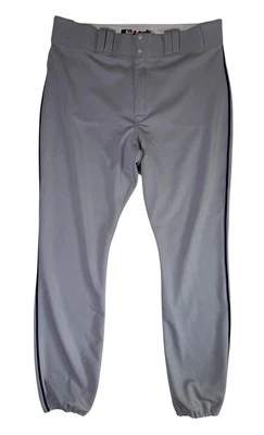 Pantalones de béisbol Majsetic MLB 2012 colección auténtica gris con rayas azul marino 40-42 Foto 1 de 4