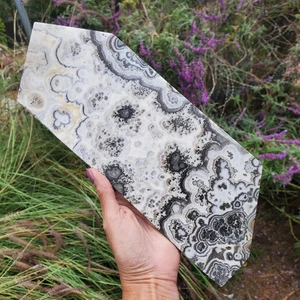 Große mexikanische Bildstein Calcit Display Platte | 794 Gramm - Bild 1 von 13