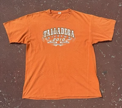 Camiseta vintage 2010 NASCAR Talladega Speedway Alabama adulto 2XL EE. UU. SIN ETIQUETA Foto 1 de 4