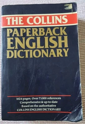The Collins Paperback English Dictionary by William T. McLeod (Paperback, 1986) - Image 1 of 4