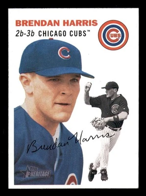 2003 Topps Heritage #202 Brendan Harris NM-MT RC Rookie Cubs - Image 1 of 2
