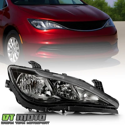For 2017-2020 Chrysler Pacifica Halogen Reflector Headlight Headlamp - Passenger - Image 1 of 4