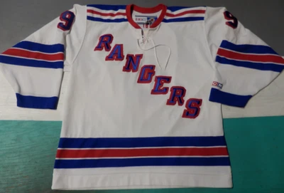 New York Rangers Pavel Bure CCM 曲棍球球衣男式大号白色 — 第 1/3 张图片