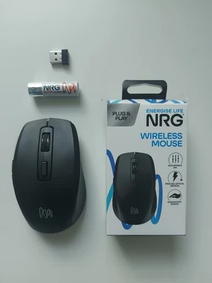 Energise Life NRG Wireless Gaming Mouse 7532799 Battery-Powered (Used) - Image 1 of 4