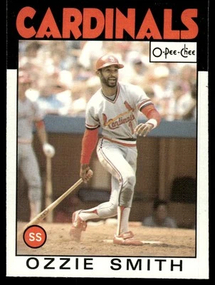 1986 O-Pee-Chee Ozzie Smith St. Louis Cardinals #297 - Image 1 of 2