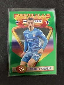 Topps Finest Flashback UCC 21/22 All-Stars Phil Foden Manchester City #47 - Bild 1 von 2