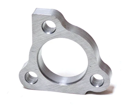 K03 K04 KKK Turbo Inlet Flange 3 bolt to 1 5/8" Fits Passat Audi 1.8T VW 1/2" - Image 1 of 3