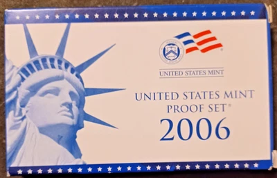 2006-S United States Mint Proof Quarter Set with Box & COA (5-Coins) - Image 1 of 4