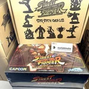 Street Fighter Das Miniaturen Spiel + Boss Erweiterung von Jasco Games / Capcom Neu in OVP - Bild 1 von 24
