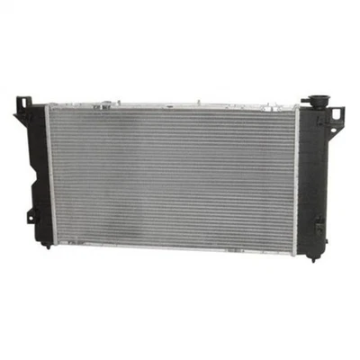 For Plymouth Voyager 1999 2000 Engine Coolant Radiator 2 Row V6 w/ Outlet Foto 1 de 3