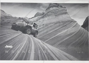 2013 Jeep Wrangler Verkaufsprospekt mit KÄUFERRATGEBER neuwertig LN - Bild 1 von 5