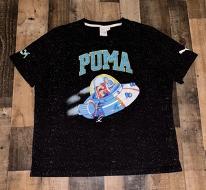 Puma x Rick And Morty Collab Basketball LaMelo Ball T-Shirt XL AOP RARE - Picture 1 of 9