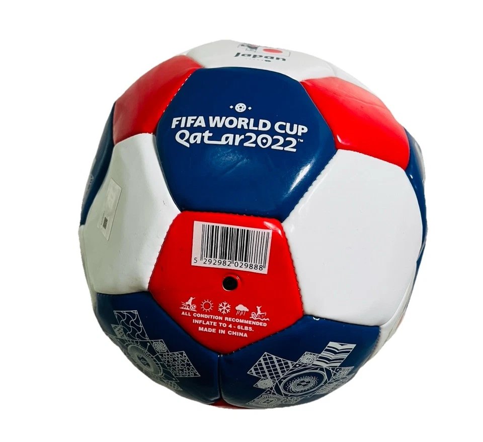 2022 FIFA World Cup Qatar Soccer Ball No. 5, JAPAN, Brand New, Never Inflated - Image 1 of 4