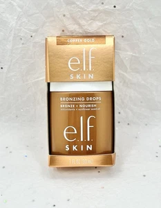 e.l.f. Skin Bronzing Drops COPPER GOLD  Bronze 3 1oz/30ml NWB - Picture 1 of 7