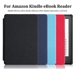 Protective Shell Smart Case Cover For Kindle 8/10th Gen Paperwhite 1/2/3/4 - Picture 1 of 19