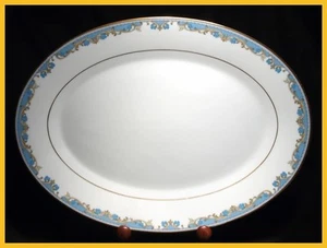 Plato ovalado redondo Noritake Oberlin de 14 pulgadas - 2486 - en excelente estado - Imagen 1 de 1