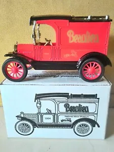 NEU ERTL 1913 MODELL T LIEFERWAGEN SPIELZEUG MÜNZBANK IN BOX BEAULIEU MOTOR MUSEUM - Bild 1 von 7