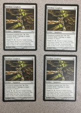 MTG MAGIC THE GATHERING VIRIDIAN LONGBOW 4X PLAYSET - MIRRODIN - COMMON  - LP