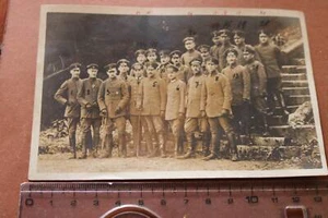 tolles altes Gruppenfoto Soldaten - alle namentlich auf der Rückseite - Bild 1 von 5
