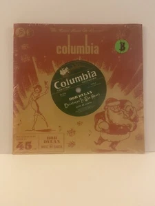 Bob Dylan - Must Be Santa - 45rpm - Columbia – CS7-762438 - SEALED PROMO RED WAX - Picture 1 of 2