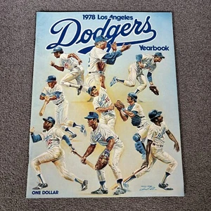 1978 Los Angeles Dodgers Baseball Yearbook Steve Garvey Dusty Baker - Picture 1 of 3
